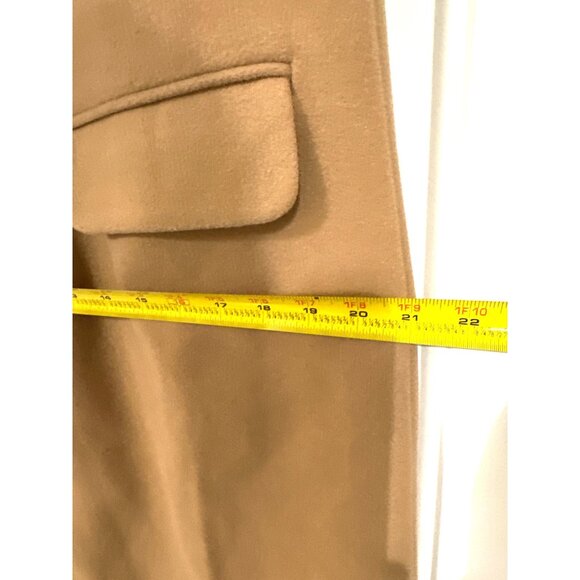 Steve Madden Womens Caroline Color block Coat Camel & Ivory Size XS - Picture 13 of 14